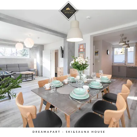 & Sauna House - 400 M Do Stoku - Dom Dla 8os - Dream Semesterbostad Szczyrk